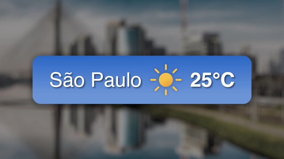 Como exibir clima e temperatura de uma localidade em PHP