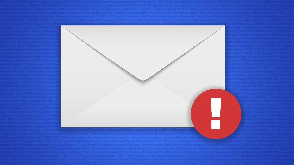 O Guia Definitivo de Erros de Retorno de E-mail