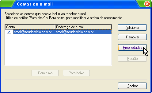Configurando o e-mail no Incredimail - Passo 7