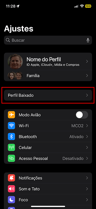 Configurar conta no iPhone via IMAP - Passo 6